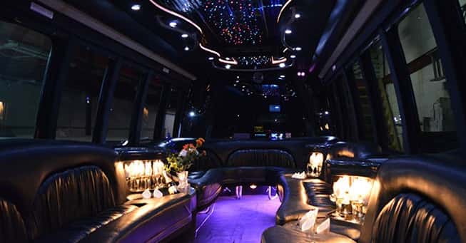 25-34 Passenger Party Bus Interior A1 Luxury
