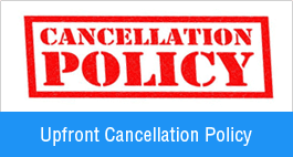 a1 Upfront Cancellation Policy