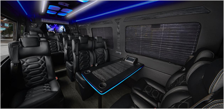 San Francisco Mercedes Sprinter Interior San Francisco Mercedes Sprinter Interior