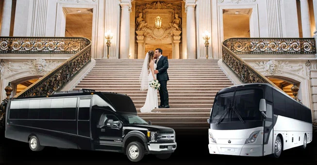 San Francisco Wedding Bus Rental